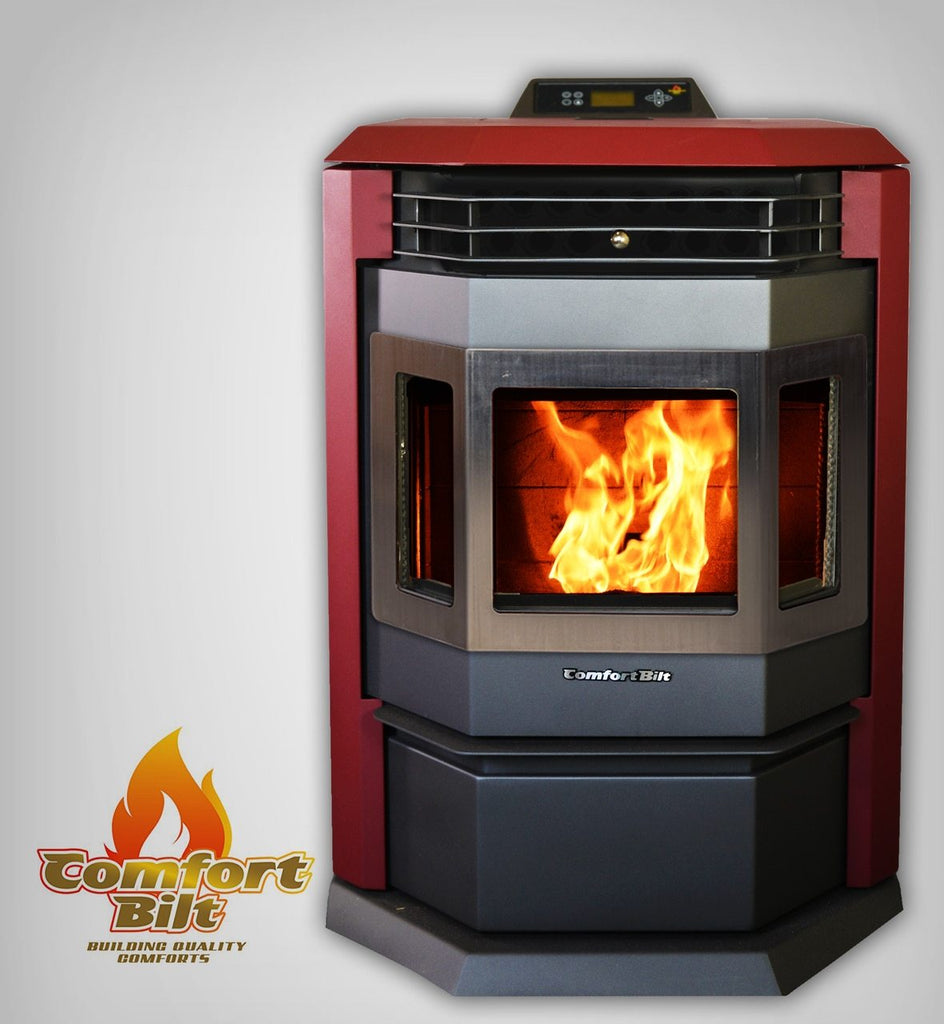 ComfortBilt HP22-SS Pellet Stove Burgundy